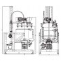 Реактор гомогенізатор для виготовлення м'яких лікарських форм 150 л